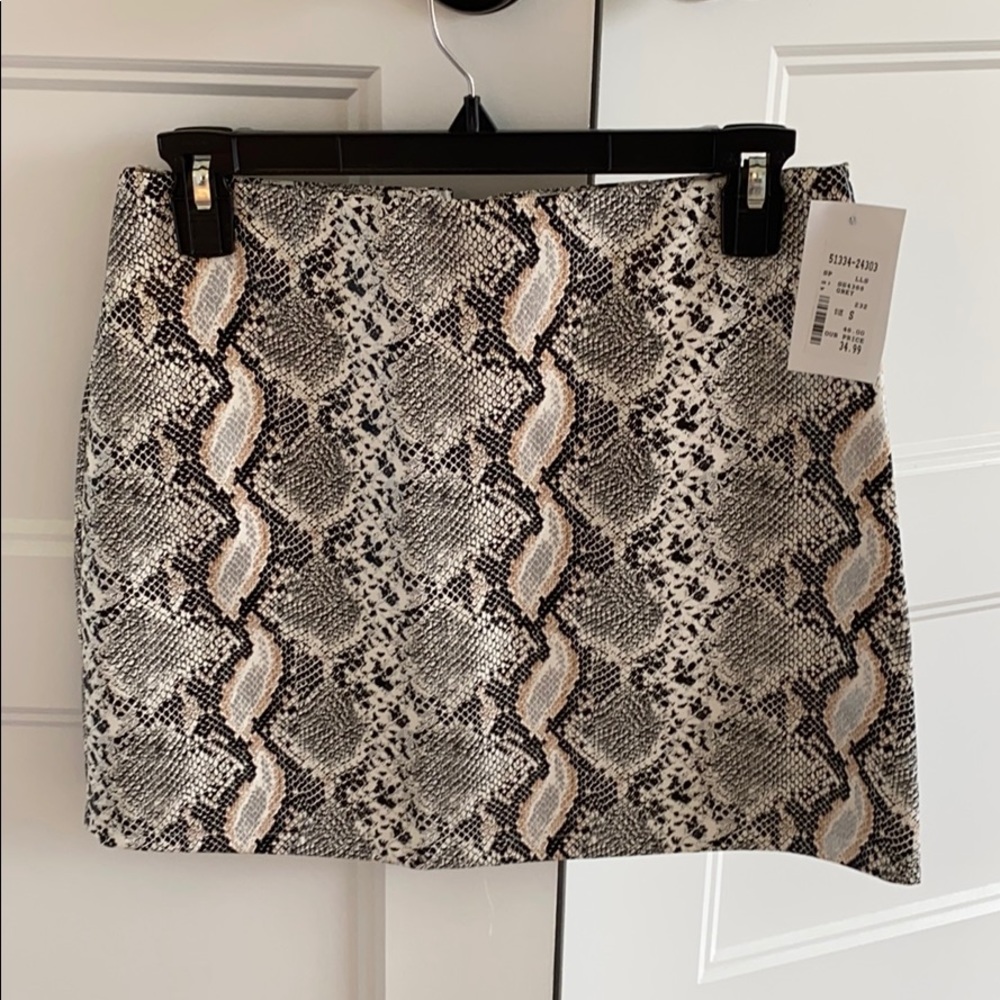 Snakeskin Skirt